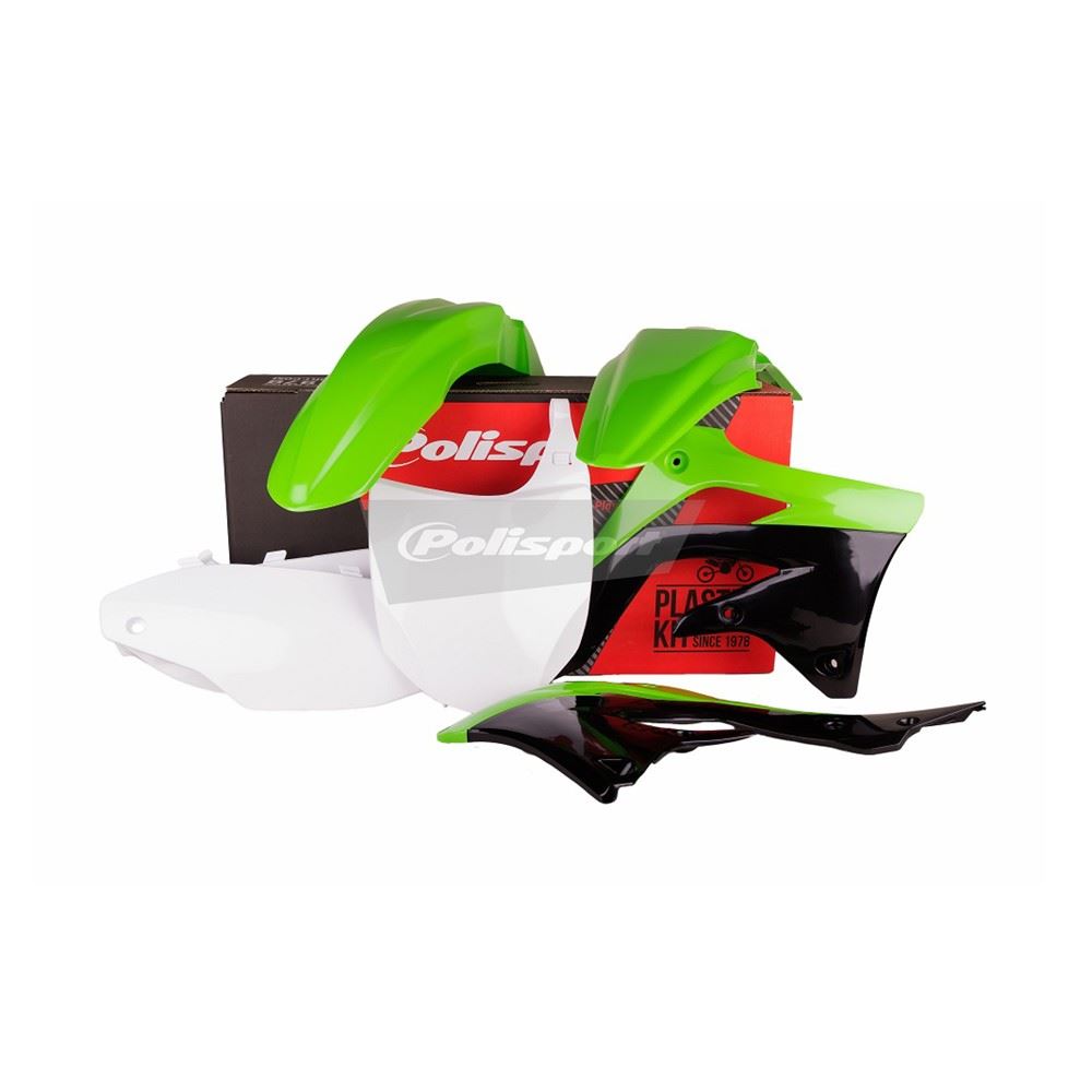 POLISPORT PLASTIC KIT  KAWASAKI KX450F 2012, OEM STYLE