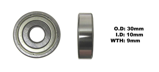 Bearing Koyo 6200ZZ(I.D 10mm x O.D 30mm x W 9mm)