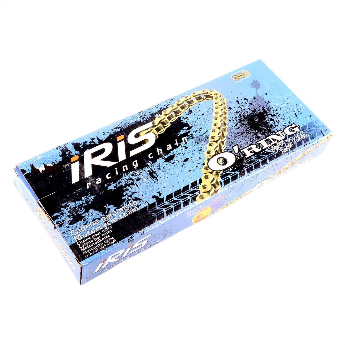 Chain IRIS 520HTP-118 O-Ring(Gold)