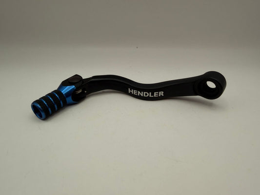 Gear Lever Alloy Black with Blue Tip KTM 250 SX 05-16, 250 SX-F 05-10, 250 EXC 94-16, 250 EXC-F 06-10, 300 EXC 94-16, Husqvarna TC250 14-16, TE250 14-16, TE300 14-16
