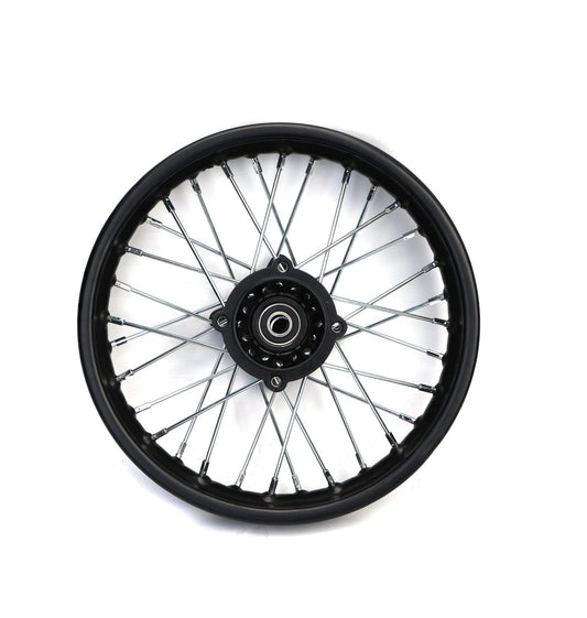 12" Rear Pit Bike Dirt Wheel Rims Black SDG 15mm Spindle 110 125 140 155 160 cc