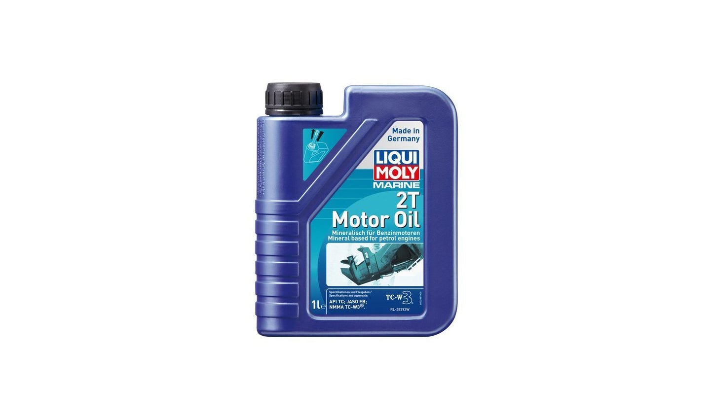 Liqui Moly 2T Marine Fully Synthetic Oil  1 Litre