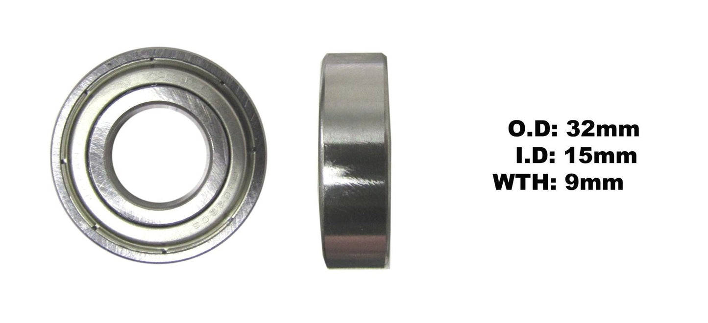 Bearing Koyo 6002ZZ(I.D 15mm x O.D 32mm x W 9mm)