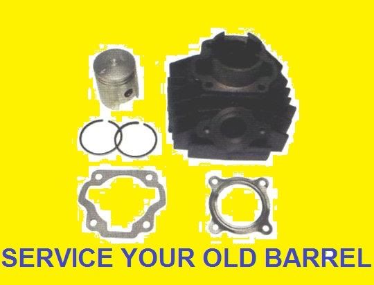 Service Barrel New Rebore, Piston Kit & Full Gasket Set For Suzuki LT 80 LT80