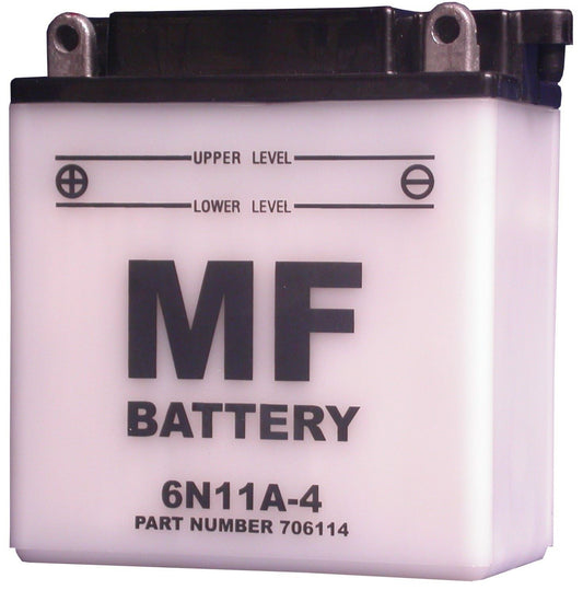Battery 6N11A-4  - 6v 11AH L:120mm H:131mm W:60mm