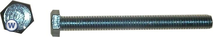 Bolts Hexagon 6mm x 70mm (10mm Spanner Size)(Pitch 1.00mm) (Per 20)