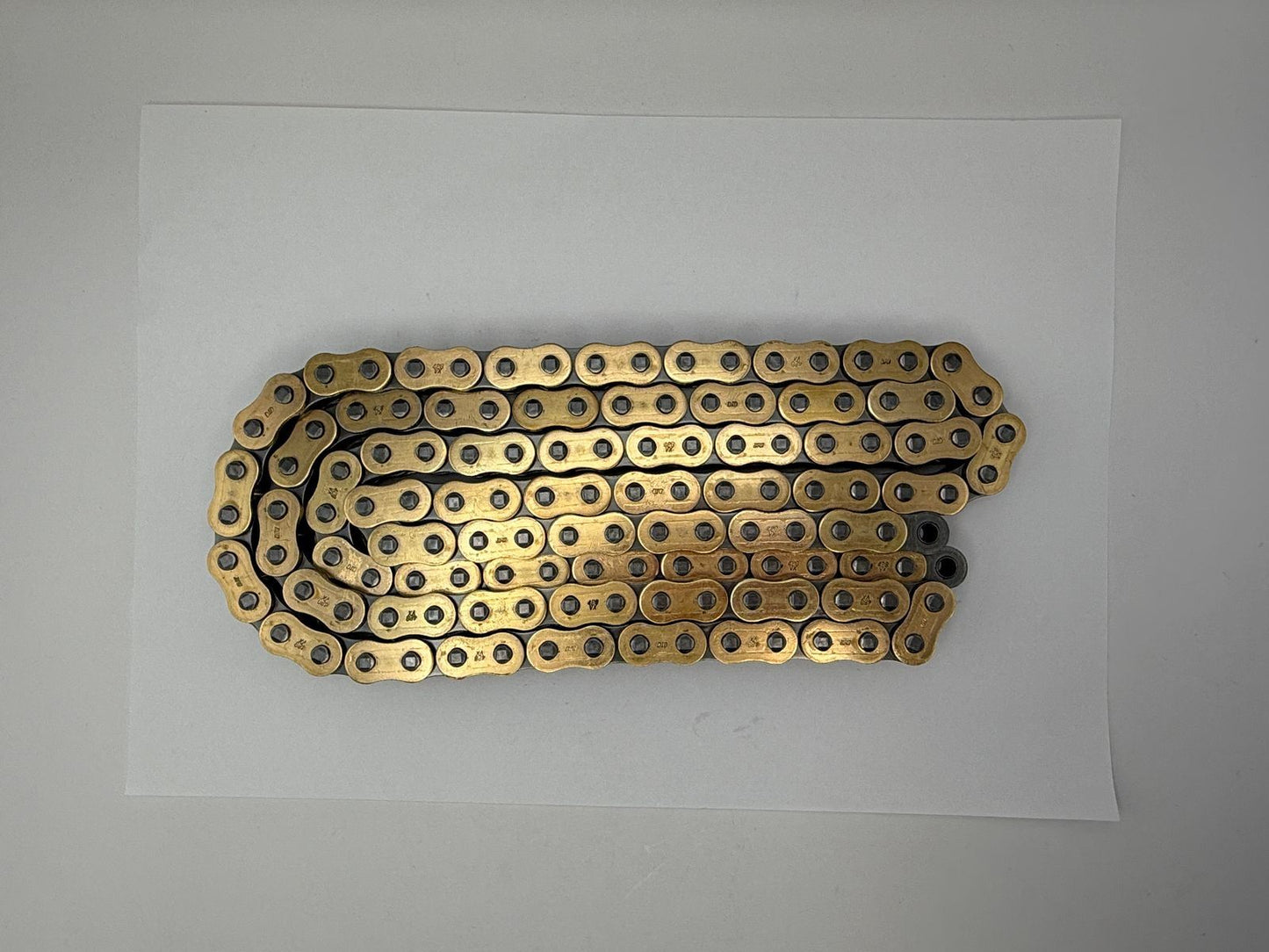 DID Chain Heavy Duty X-Ring Gold (G&B) VX 428-134L (33.0KN) (FJ Press Split Link)