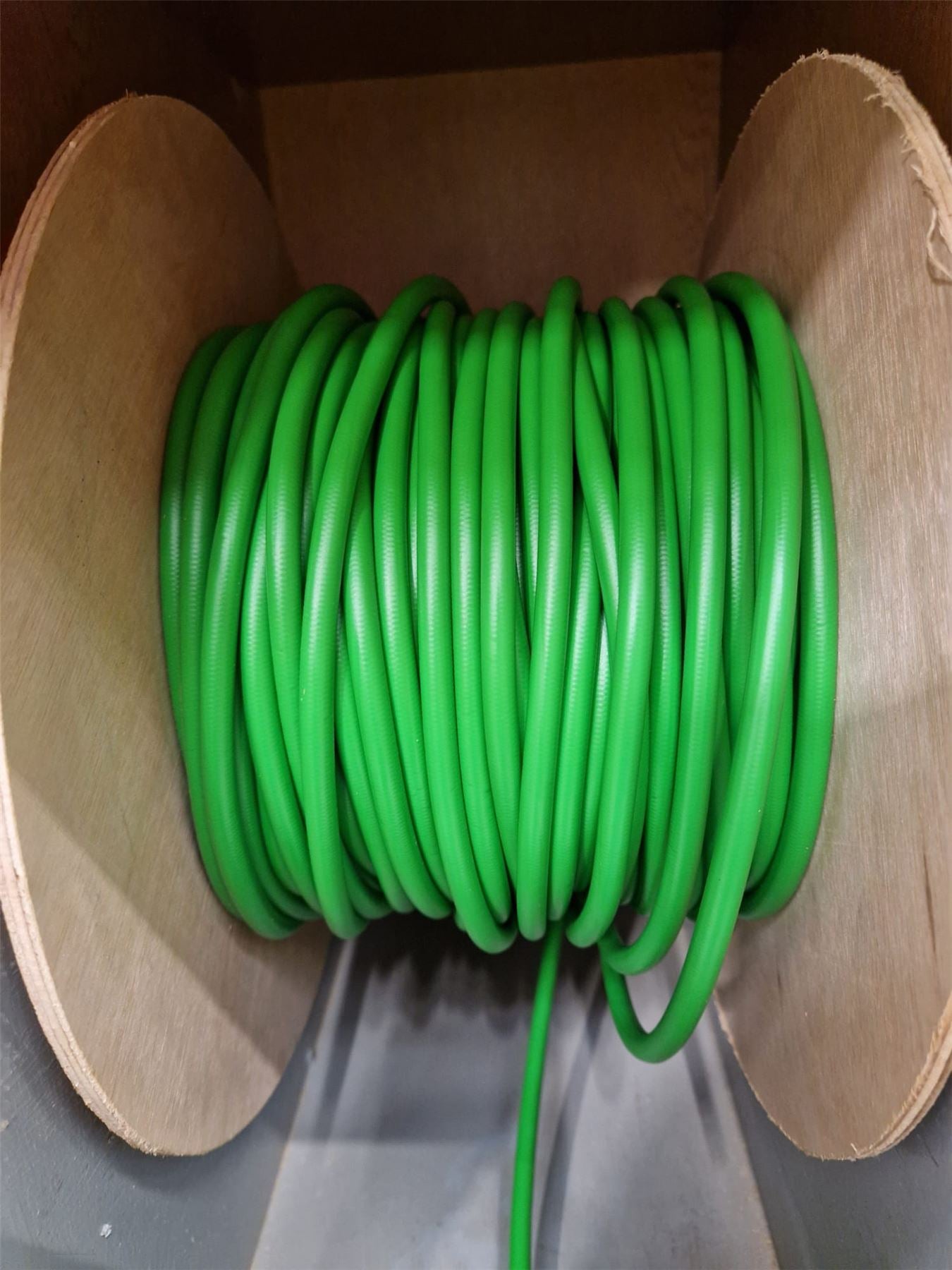 GREEN Hel Clutch Braided Hose Line For Yamaha FZ750 1985-1988