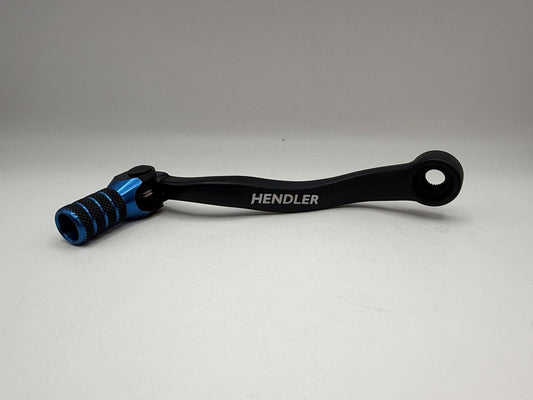 Gear Lever Alloy Black with Blue Tip KTM 250 XC 17-19, 250 EXC 17-20, 250 EXC TPI 18-20, 300 EXC TPI 18-20, 250 SX 17-20, Husqvarna TC250 17-20, TE250 17-20
