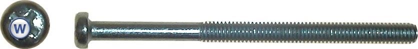 Screws Pan Head 4mm x 80mm(Pitch 0.70mm) (Per 20)