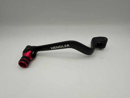 Gear Lever Alloy Black with Red Tip Beta Rev & Evo 125-300 00-20