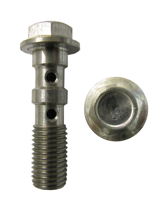 Banjo Bolt 10mm x 1.25 Twin Stainless with Hex Bolt (Per 5)