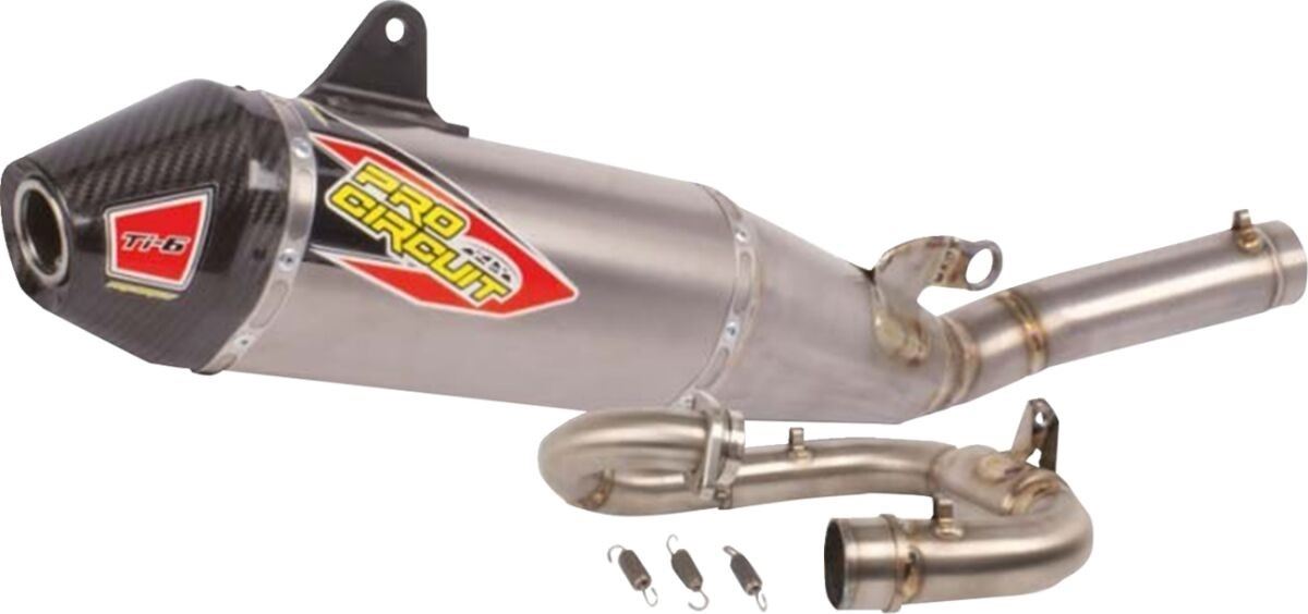 Pro Circuit 0332625F EXHAUST TI-6 TIT W/CARBON ENDC