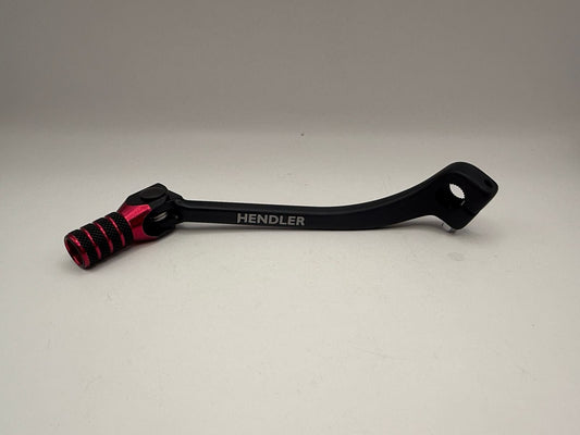 Gear Lever Alloy Black with Red Tip Honda CRF450X 19-20, CRF450L 19-20
