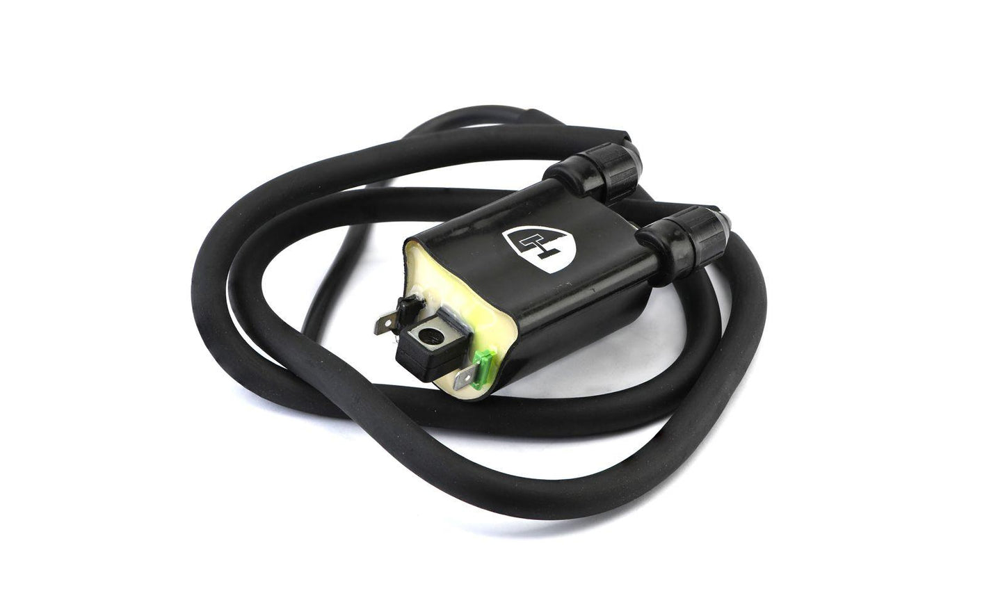 Ignition Coil 12v CDI Twin Lead 2 Terminal CBR1100XX Screw On Leads (80mm Centres) (P: 2.55Oh, S: 23.20KOh)