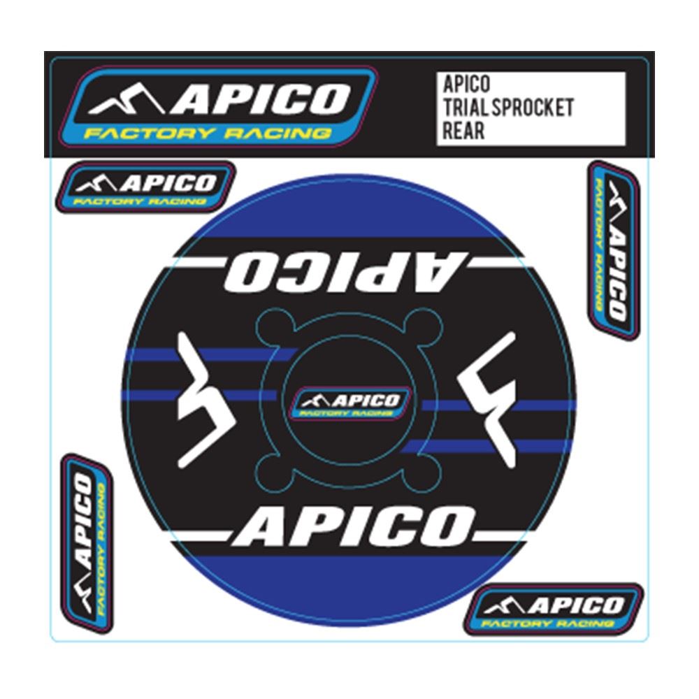 rear sprocket decal FOR tooth 41-42