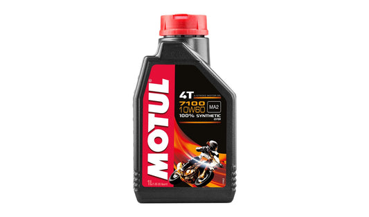 Motul 7100 10w60 4T 100% Synthetic 1 Litre