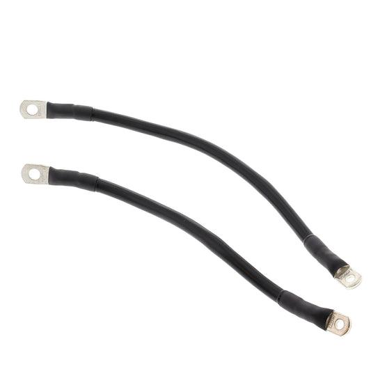 Battery Cable Kit Black Harley FLST Heritage 2006, FLST Heritage Softail 2008, FLSTB Softail Night Train 2000, FLSTC Heritage Classic 93-96, FLSTC Heritage Softail Classic 89-92, FLSTC Heritage Softail Classic 07-08, FLSTC Softail Heritage Classi