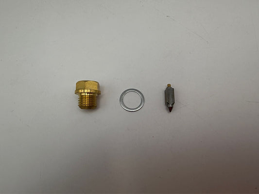 TourMax Carb Float Needle & Seat Set OE Refs: 16030-1004, 16030-017, 16030-025, 23L-14107-25