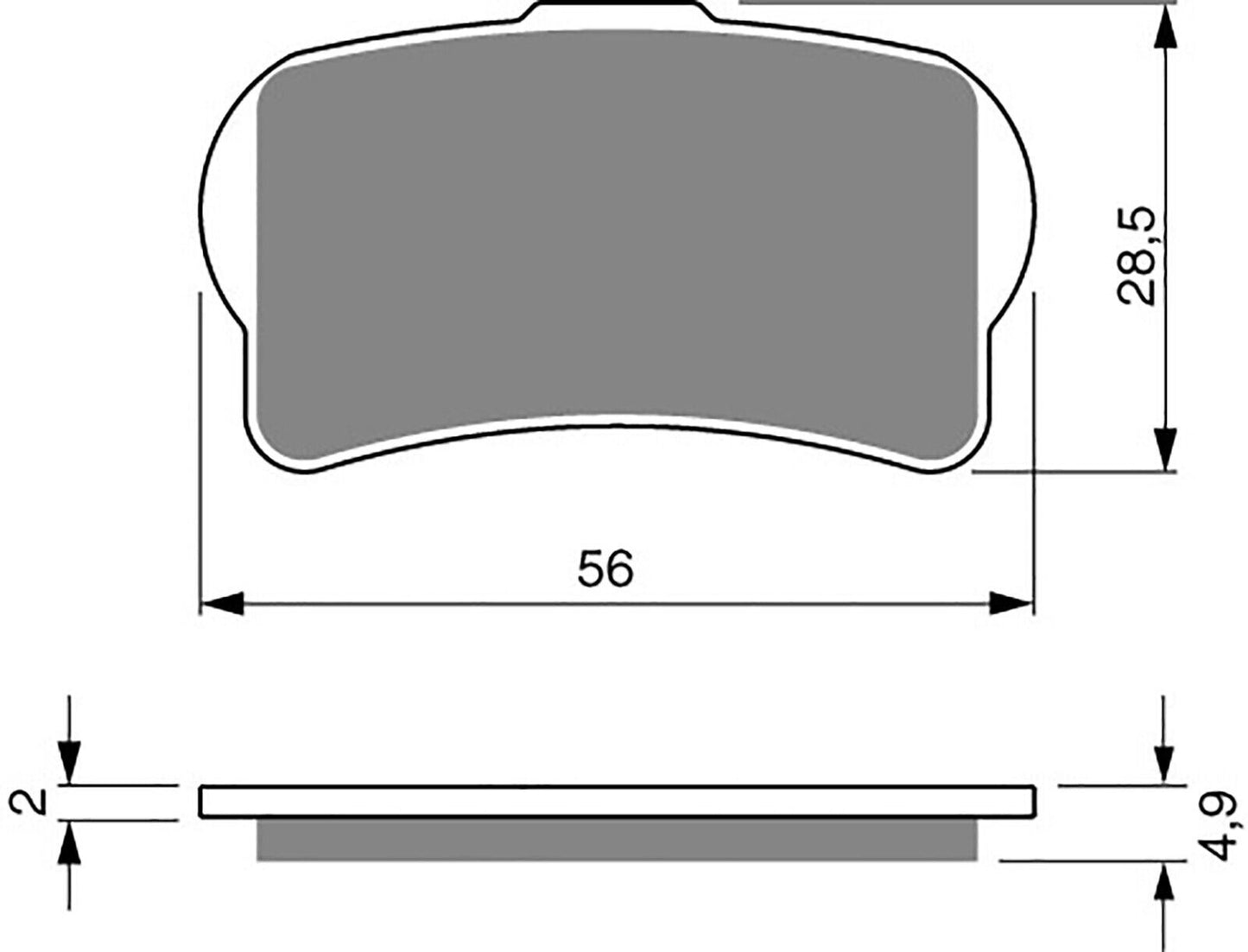 Goldfren Brake Pads K1-325