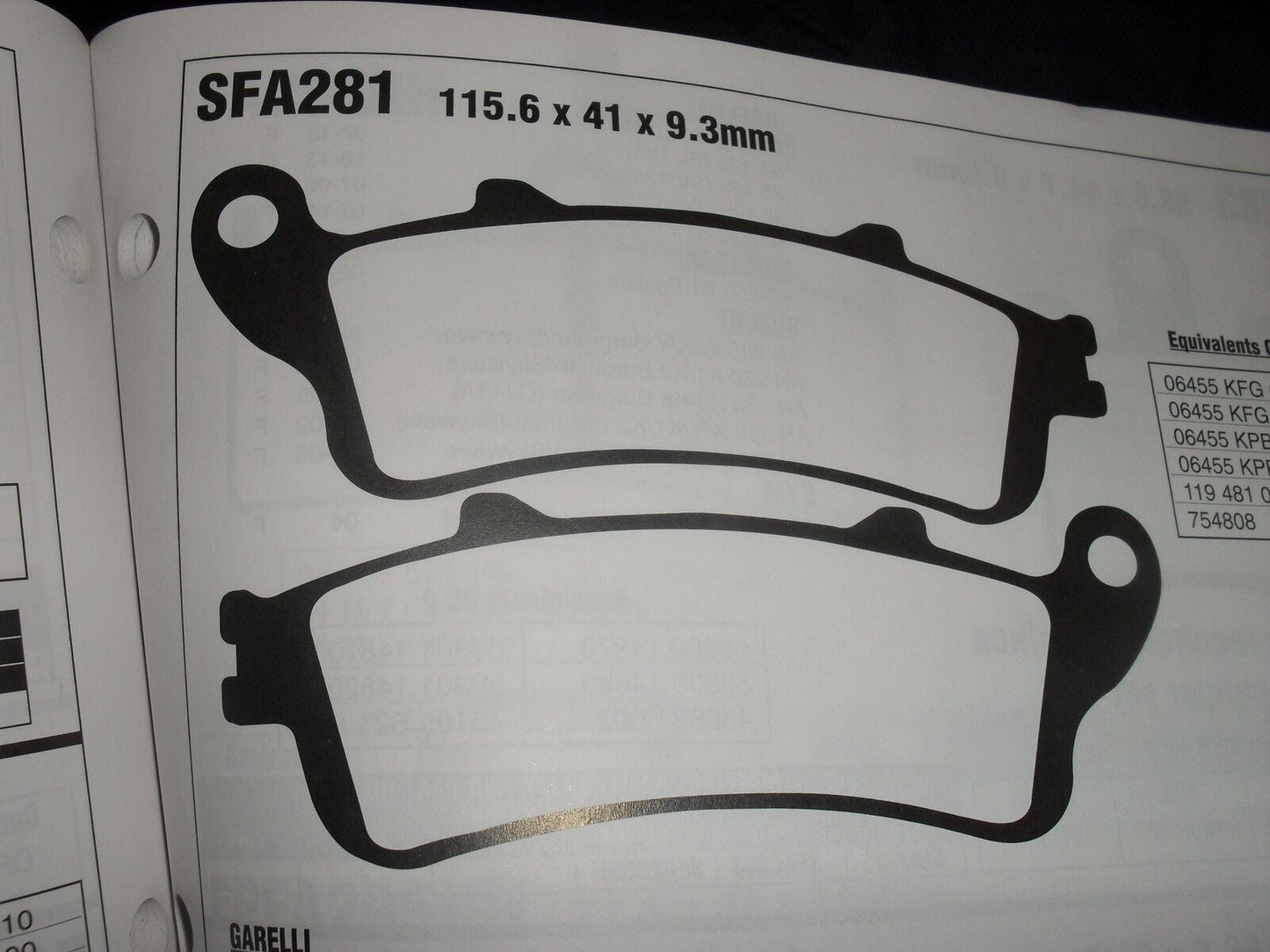 EBC FA 281 Motorcycle Brake Pads Limited Stock!!