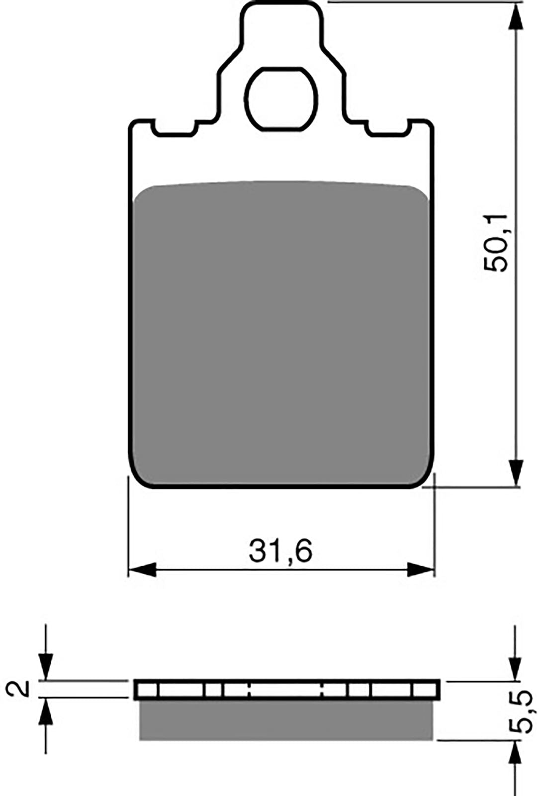 Goldfren Brake Pads AD118, VD949, FA186, FDB784, SBS680