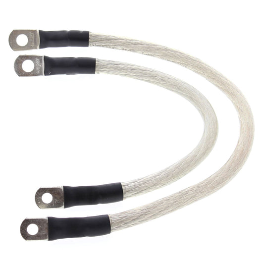 Battery Cable Kit Clear Harley FXLR Low Rider Custom 89-94, FXR Super Glide 89-94, FXRS Conv Low Rider 89-92, FXRS Low Rider 89-92, FXRS-CON Super Glide - Low Rider Sport Convertible 93-94, FXRS-SP Low Rider Sport 89-93, FXRT Sport Glide 89-92