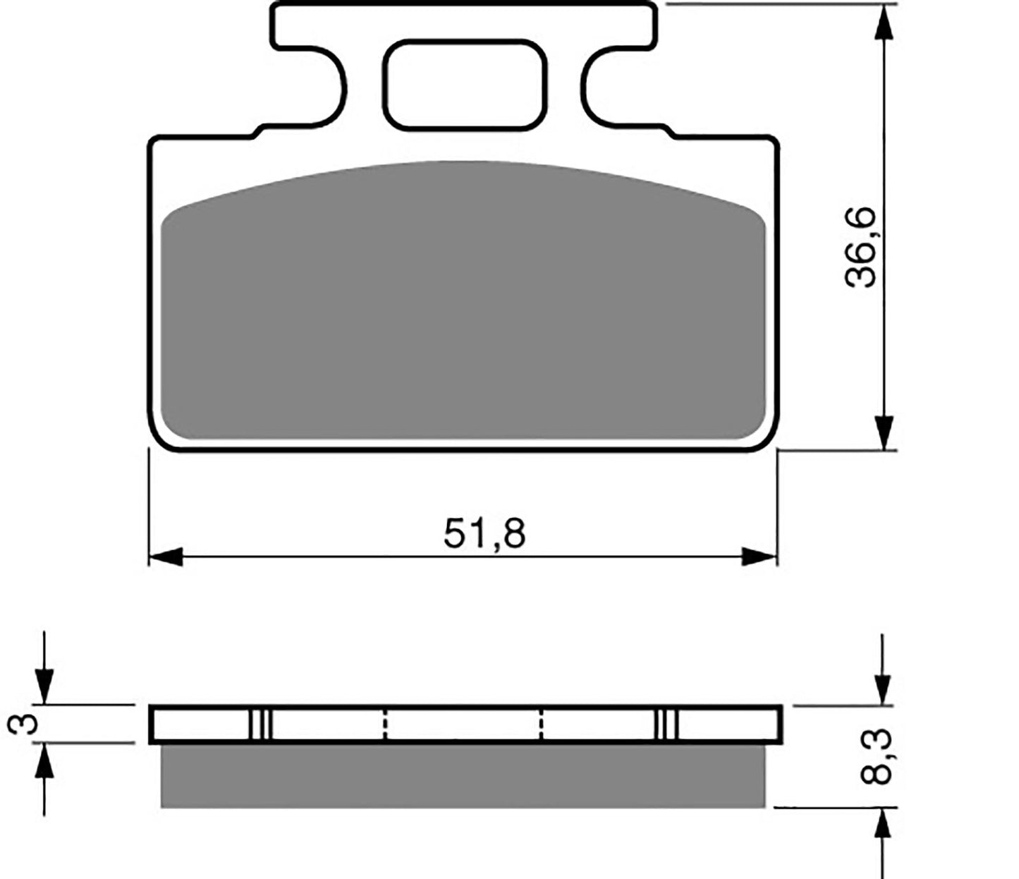 Goldfren Brake Pads AD161, VD150, FA151