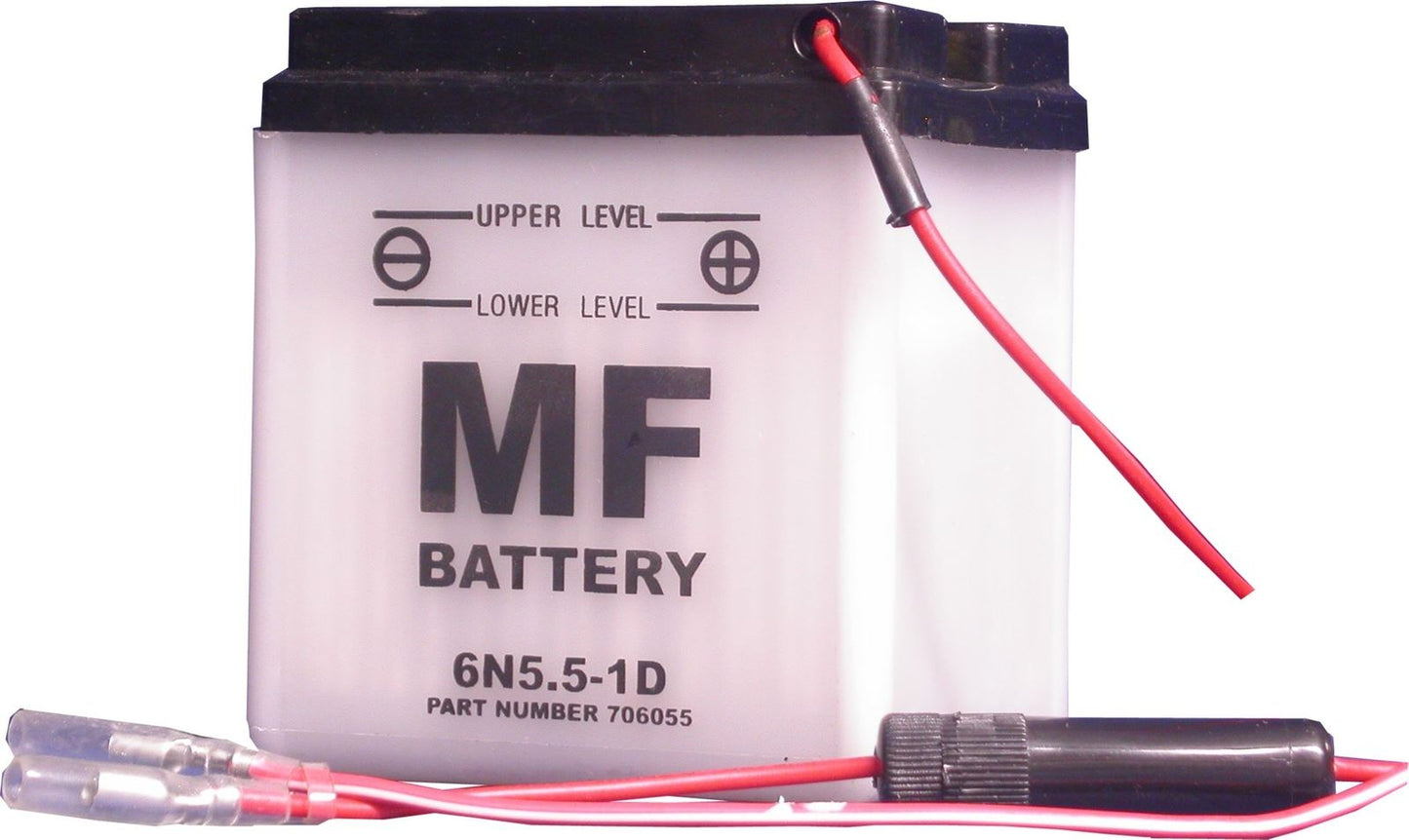 Battery 6N5.5-1D  - 6v 5.5AH L:88mm H:98mm W:70mm