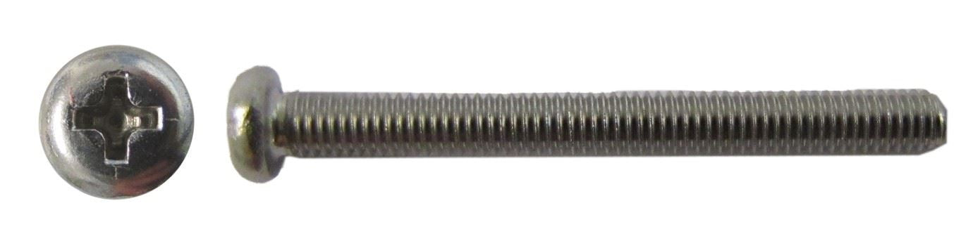 Screws Philips Pan Head Stainless Steel M6 x 45mm x 1.00mm Pitch