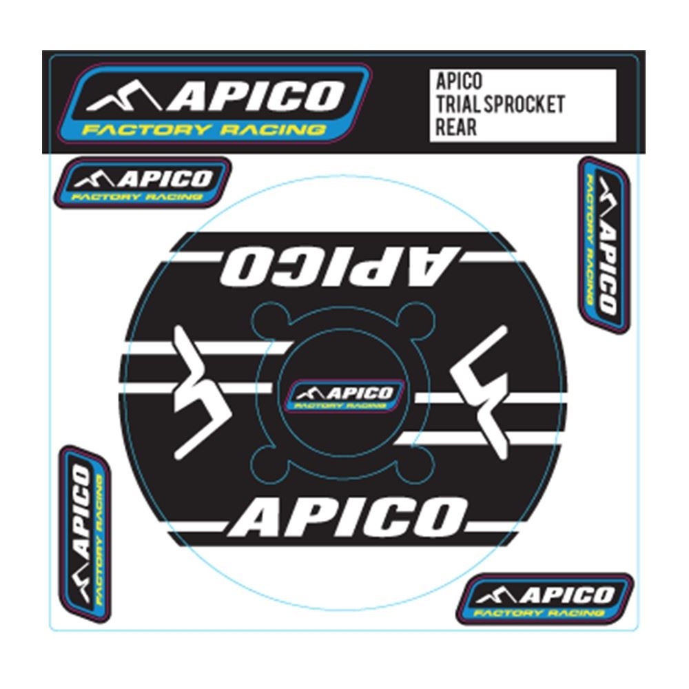 rear sprocket decal FOR tooth 41-42