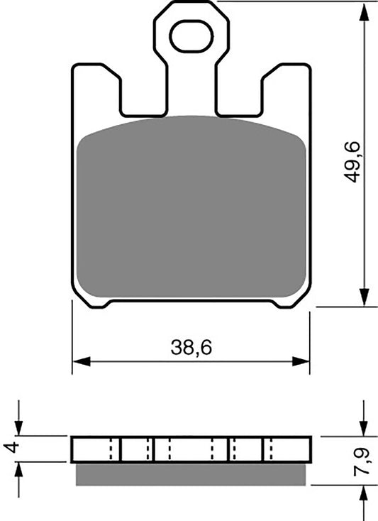 Goldfren Brake Pads AD200, FA369, VD354, SBS788, FDB2164, DP942