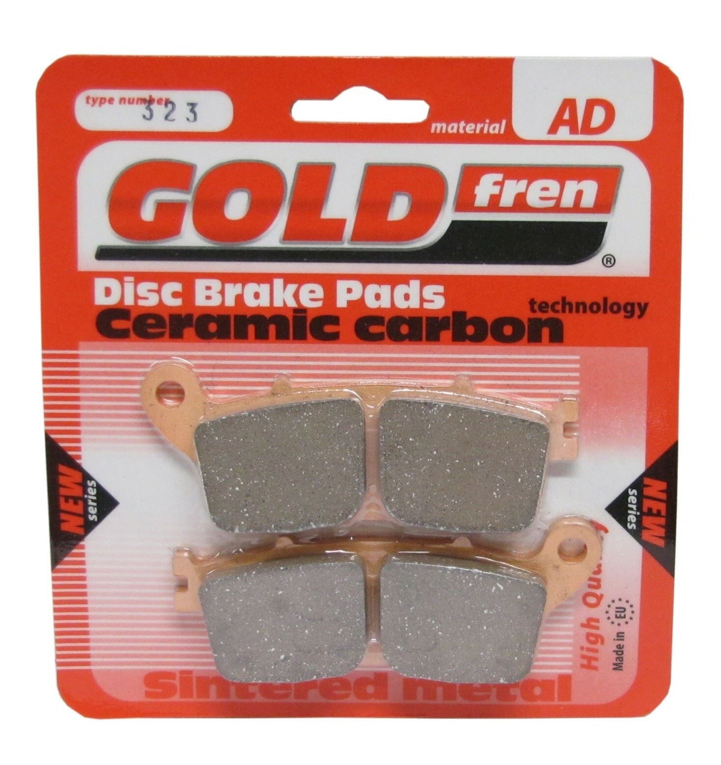 Goldfren Brake Pads AD277, FA488, VD178, SBS862