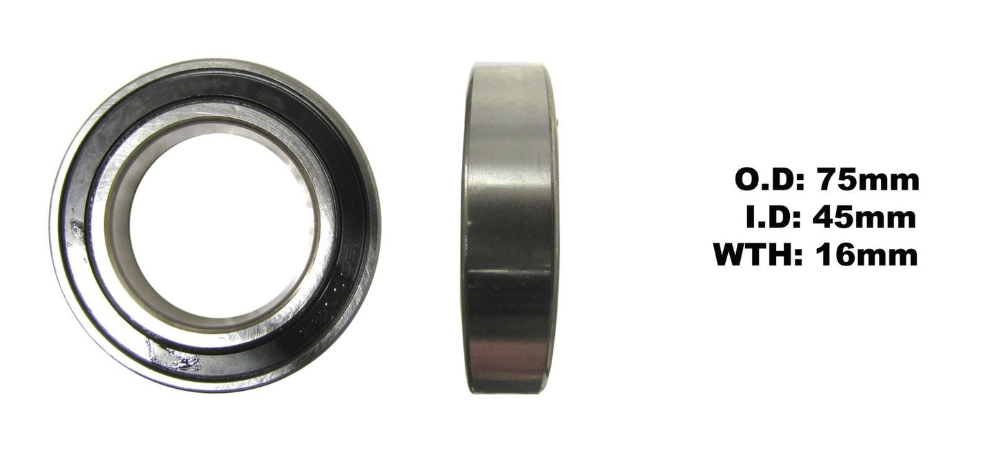 Bearing NTN 6009LLU(I.D 45mm x O.D 75mm x W 16mm)