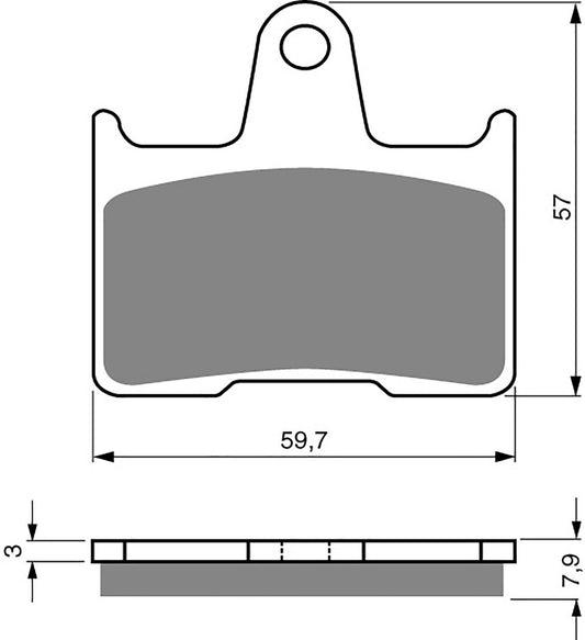 Goldfren Brake Pads AD148, VD436, FA254, SBS715