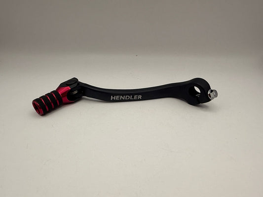 Gear Lever Alloy Black with Red Tip Honda CRF450R 05-08