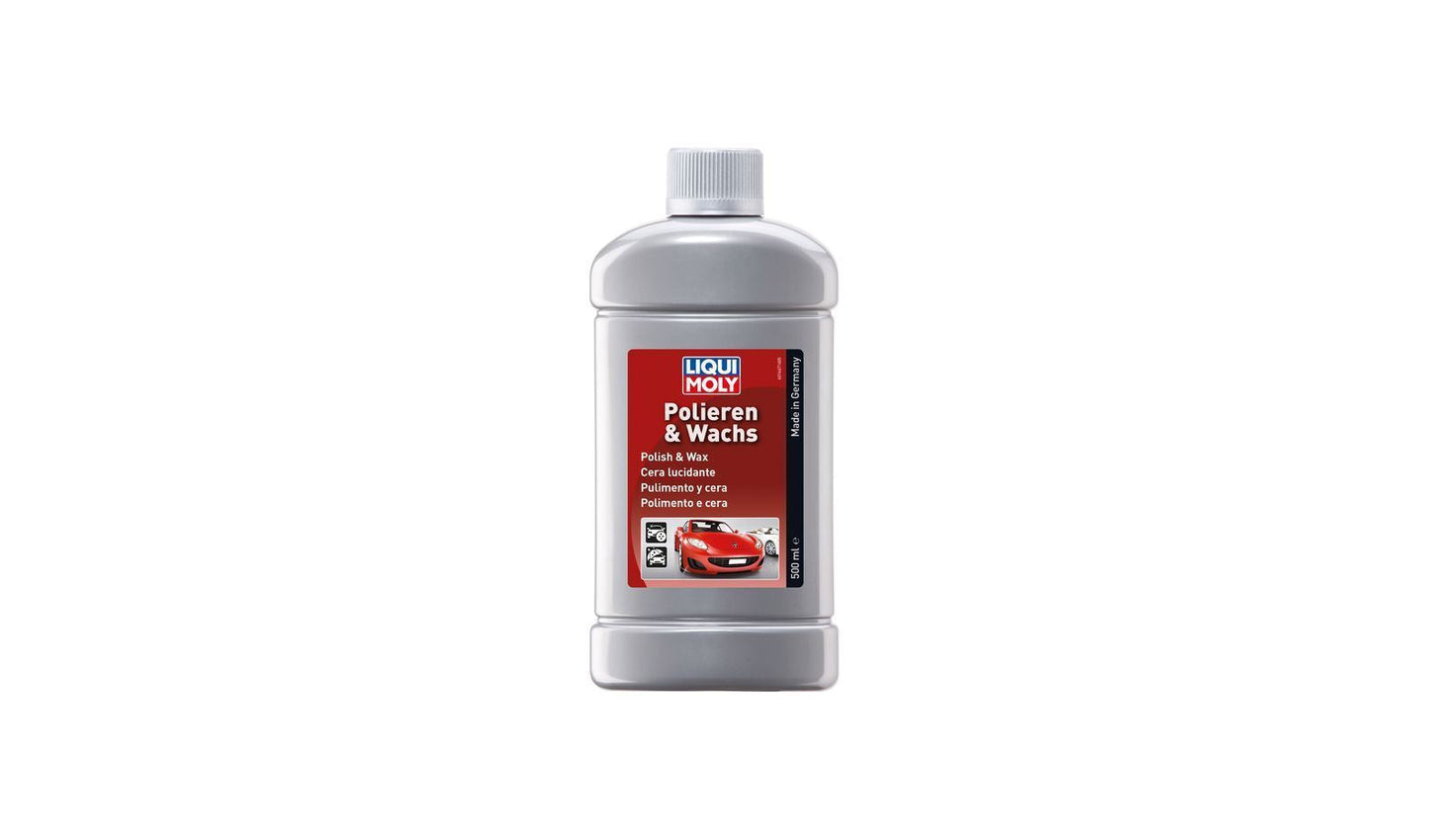 Liqui Moly Polish & Wax Cleans, Polishes, Protects & Shines  500ml