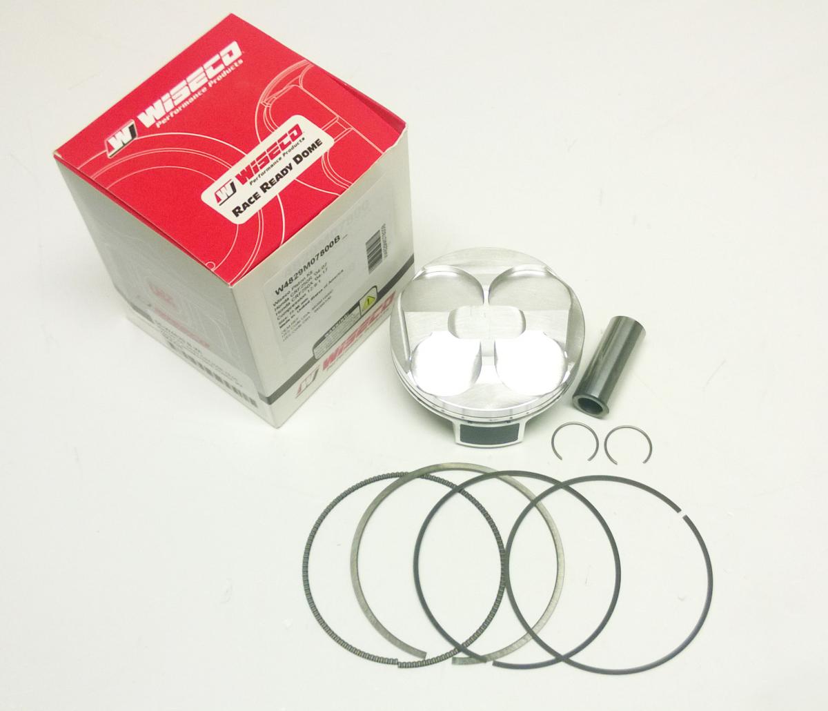 WISECO 78mm PISTON KIT B, HONDA CRF250R 2004-2007, CRF250X 2004-2017