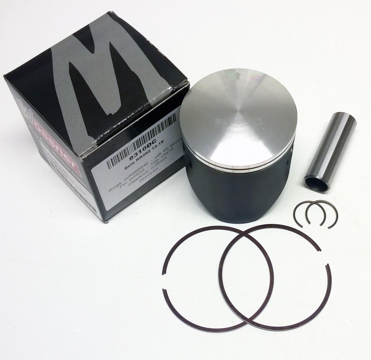 WOSSNER 66.4mm PISTON KIT C, BETA RR250 13-17, X-TRAINER 250 18-24