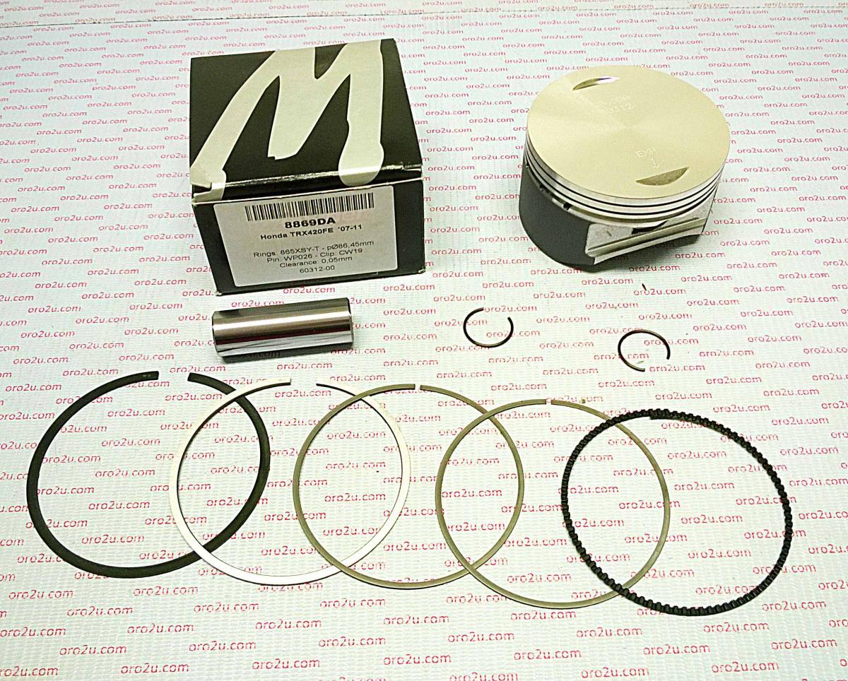 WOSSNER 88mm FORGED PISTON KIT HONDA TRX420 RANCHER 2007-2023