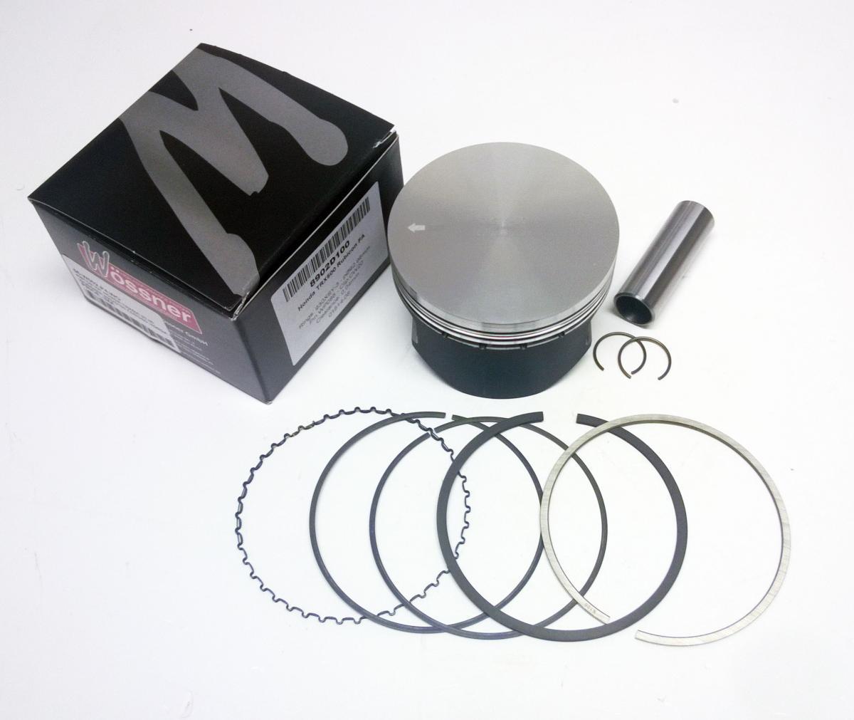 WOSSNER 92.5mm PISTON KIT HONDA TRX500FA 01-14, FE/FM/TM 05-11