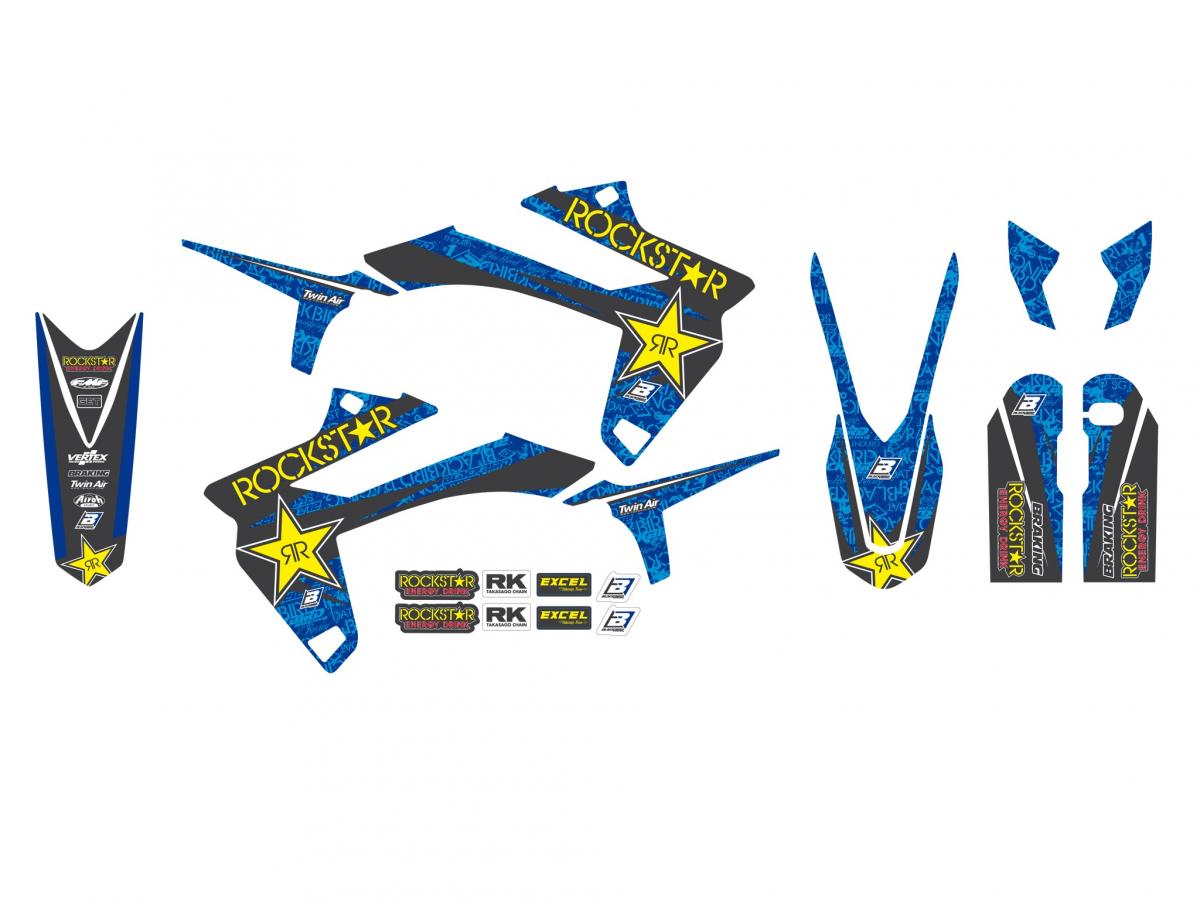 SHERCO SE-F/SER/SEF-R 2013-2016,  ROCKSTAR ENERGY DECAL KIT