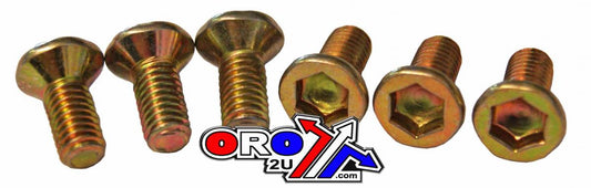 BOLT DISC YAMAHA FRONT KIT/6, 90149-06327-00 90151-06080-00