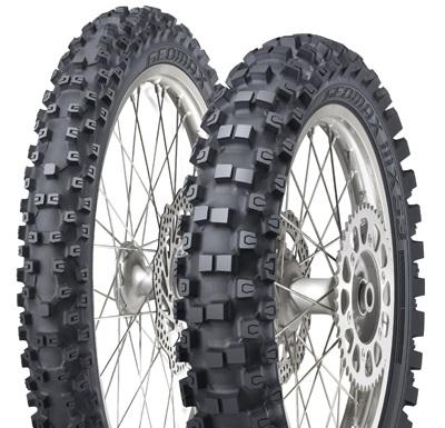 DUNLOP 120/90-18 65M GEOMAX MX53, TUBED REAR TYRE