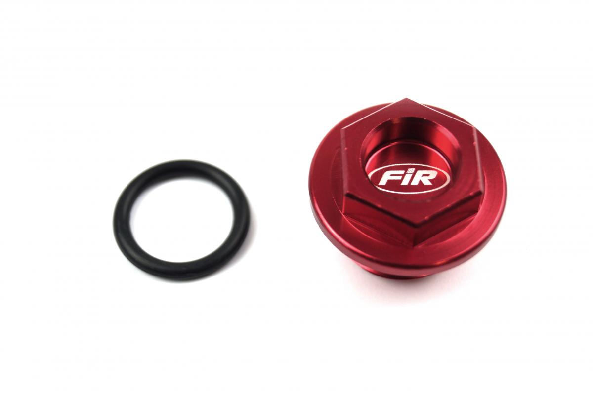 OIL FILLER PLUG ALLOY BETA EVO, RED