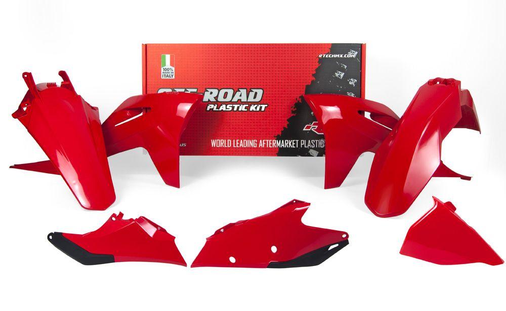 R-TECH RED PLASTIC KIT/5 GAS GAS EC/ECF 250/300/350 2021-2023