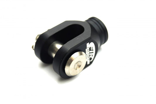 BRAKE CLEVIS REAR BLACK KX250 05-08 KXF250/450 06-12, FIR ASRBC-01, CNC ALLOY