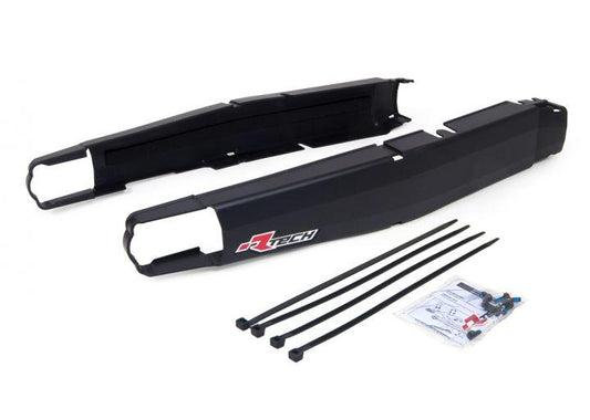R-TECH BLACK SWING ARM PROTECTOR HONDA CRF250R 2022-2023, CRF450R 2021-2023