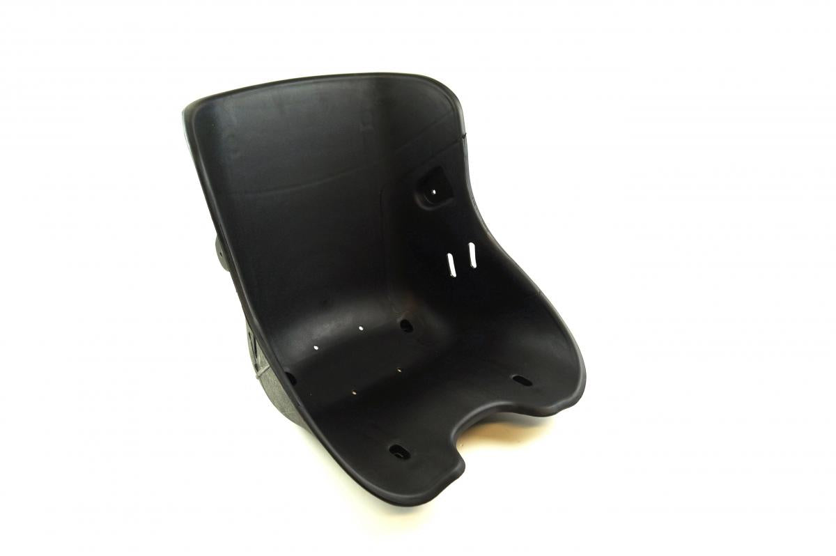 BUGGY/GO KART SEAT FRP, WIDTH: 40-45cm, HEIGHT  39cm, FIBERGLASS GLOSS BLACK
