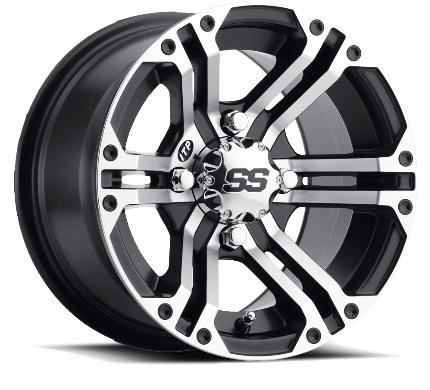 ITP ALLOY WHEEL SS212 14x8 4/110, RIM, 3+5, SILVER